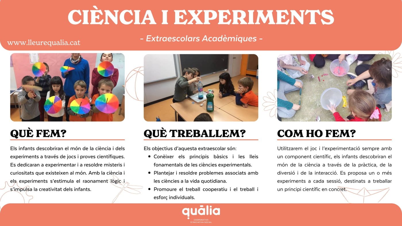 Fitxa ciència i experiments Quàlia